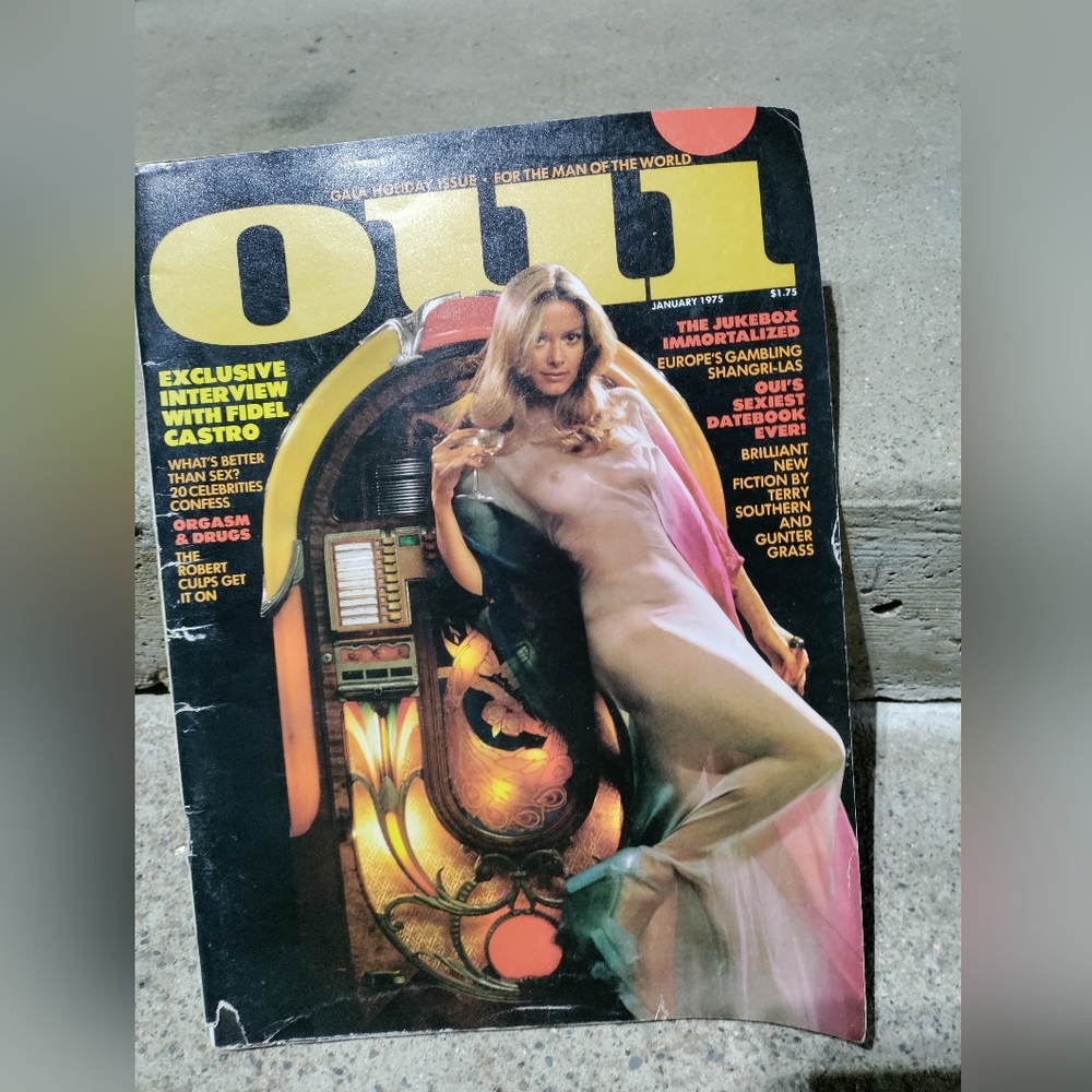 Vintage Oui Magazine January 1975